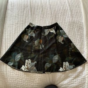 Club Monaco floral skirt
